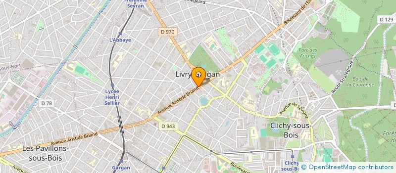 localisation de l'entreprise NOTRE DAME  LIVRY-GARGAN