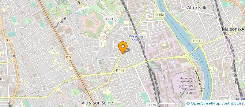 localisation de l'entreprise NOTRE DAME à VITRY-SUR-SEINE