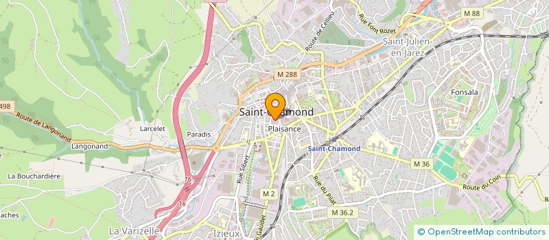 localisation de l'entreprise NOTRE-DAME  SAINT-CHAMOND
