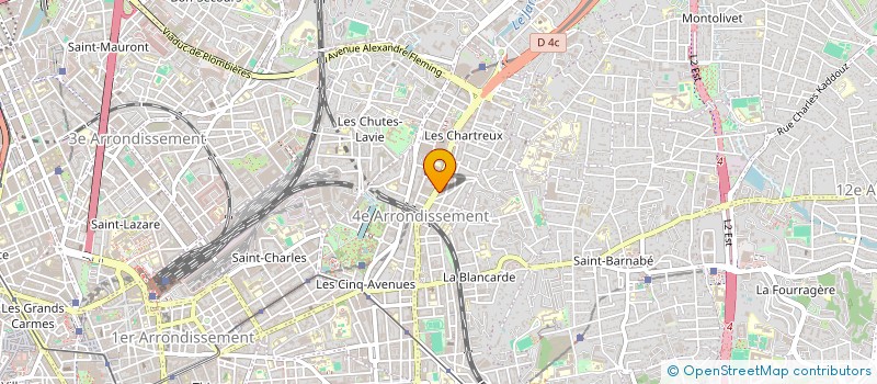 localisation de l'entreprise NOTRE DAME à MARSEILLE