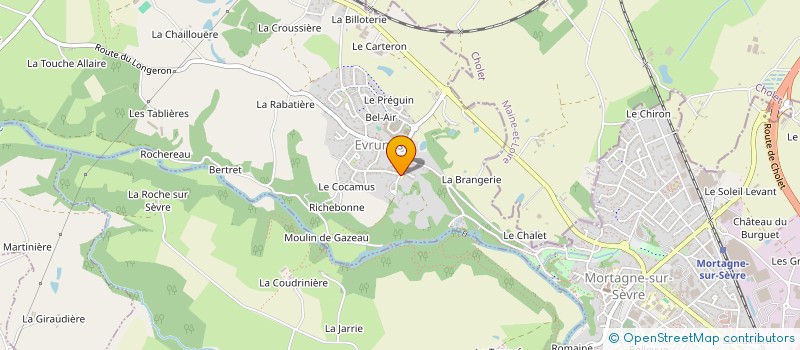 localisation de l'entreprise NOTRE DAME  MORTAGNE-SUR-SEVRE