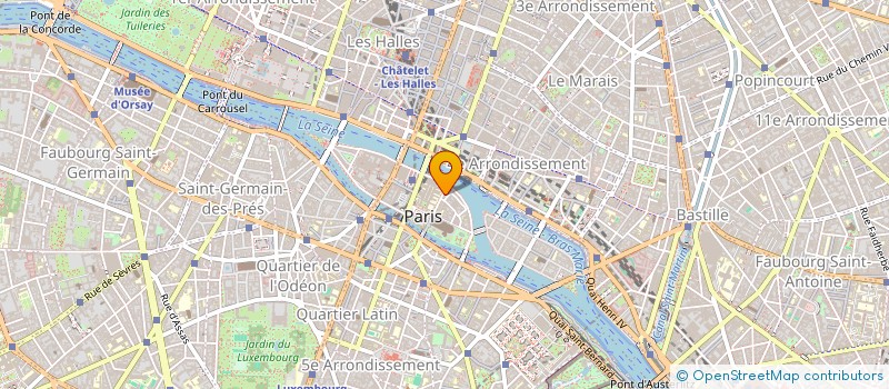 localisation de l'entreprise NOTRE-DAME  PARIS