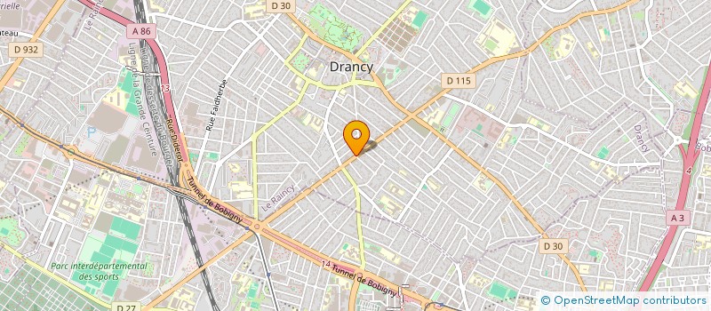 localisation de l'entreprise NOTRE DAME à DRANCY