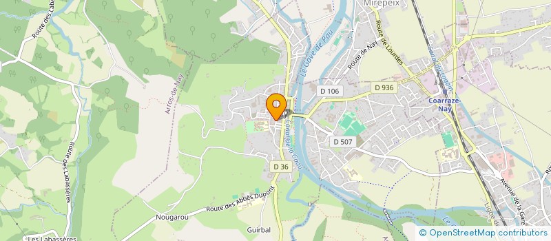 localisation de l'entreprise NOTRE DAME à NAY