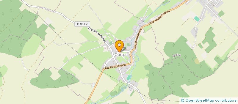 localisation de l'entreprise NOTRE DAME  OURTON