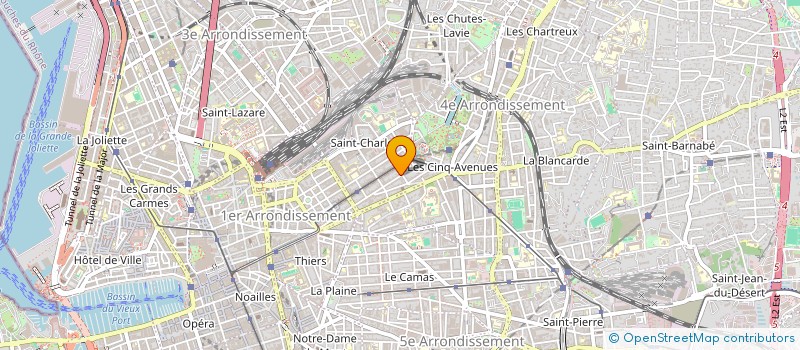 localisation de l'entreprise NOTRE DAME à MARSEILLE