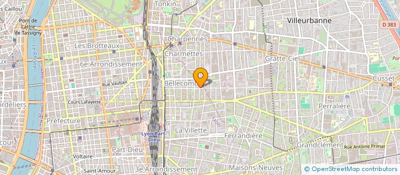 localisation de l'entreprise NOTRE DAME à LYON