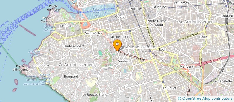 localisation de l'entreprise NOTRE DAME 94 à MARSEILLE