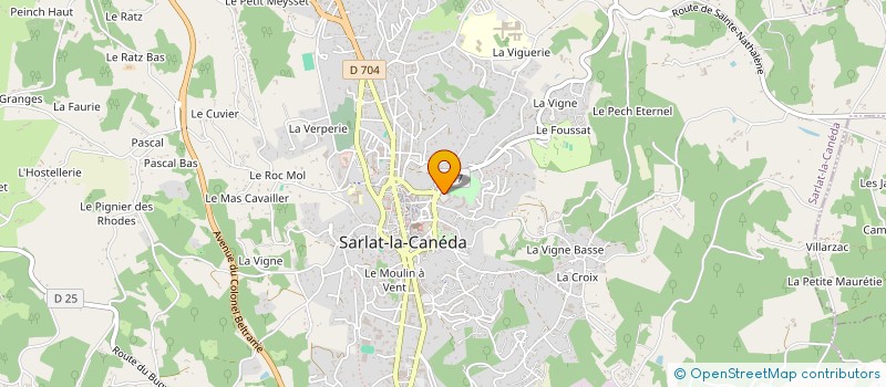 localisation de l'entreprise NOTRE DAME  SARLAT-LA-CANEDA