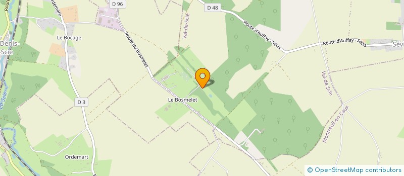 localisation de l'entreprise NOTRE-DAME D'AUFFAY  VAL-DE-SCIE