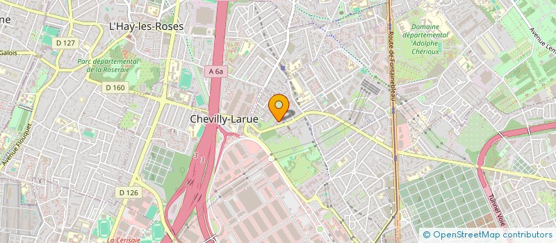 localisation de l'entreprise NOTRE DAME DE CHARITE  CHEVILLY-LARUE