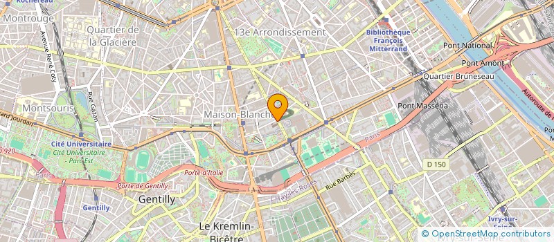localisation de l'entreprise NOTRE DAME DE CHINE à PARIS