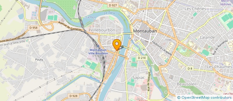 localisation de l'entreprise NOTRE DAME DE L'ASSOMPTION  MONTAUBAN