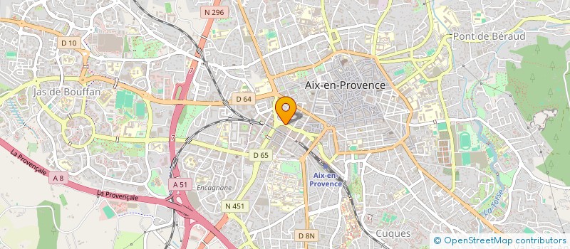 localisation de l'entreprise NOTRE DAME DE LA MERCI  AIX-EN-PROVENCE