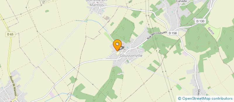 localisation de l'entreprise NOTRE DAME DE LA SABLONNIERE  GOUSSONVILLE