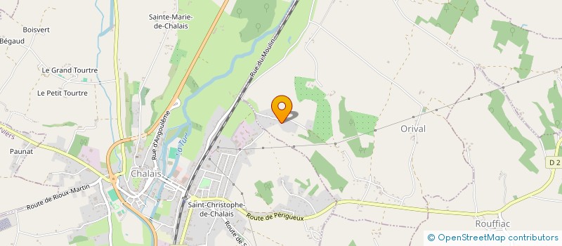 localisation de l'entreprise NOTRE-DAME DE LA SAGESSE  ORIVAL