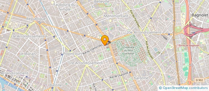 localisation de l'entreprise NOTRE DAME DE PENTECOTE à PARIS