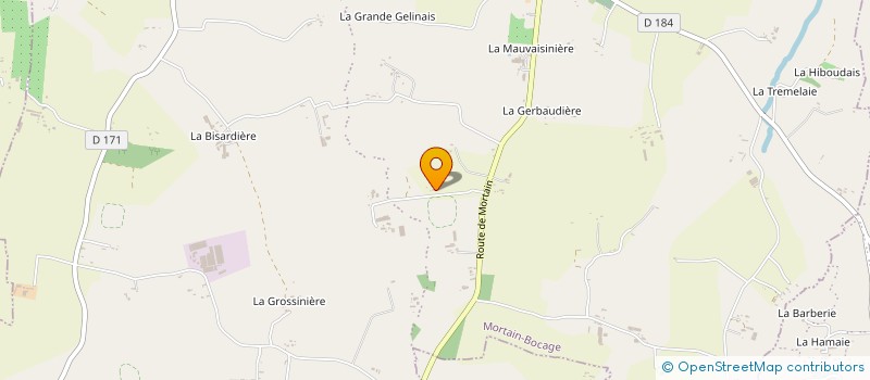 localisation de l'entreprise NOTRE DAME DES CHAMPS à MORTAIN-BOCAGE