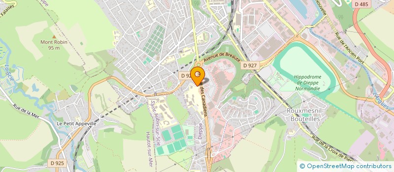 localisation de l'entreprise NOTRE DAME DES FLOTS à DIEPPE