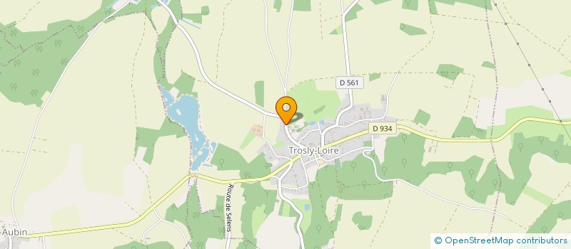 localisation de l'entreprise NOTRE DAME DES PAYS DE L'AILETTE DE L'ASS DIOCESAINE SOISSONS  TROSLY-LOIRE