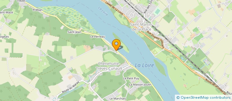 localisation de l'entreprise NOTRE DAME DES TUFFEAUX  GENNES-VAL-DE-LOIRE