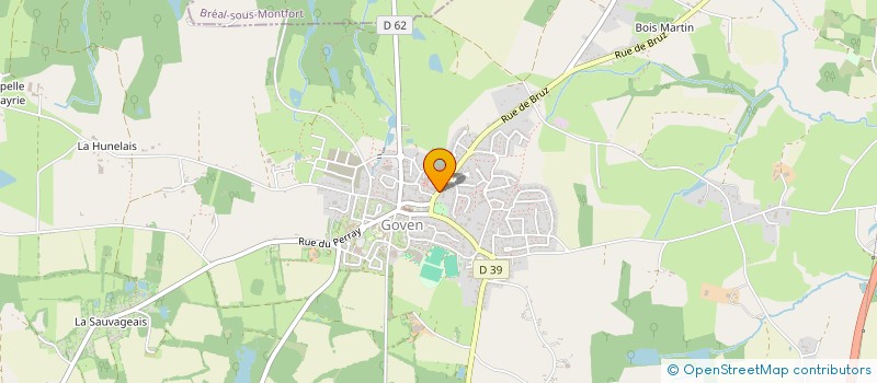 localisation de l'entreprise NOTRE DAME DES VERTUS  GOVEN