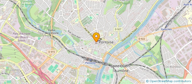 localisation de l'entreprise NOTRE DAME DU BALAI  PONTOISE