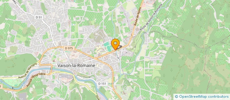 localisation de l'entreprise NOTRE DAME DU CASTELLAS  VAISON-LA-ROMAINE