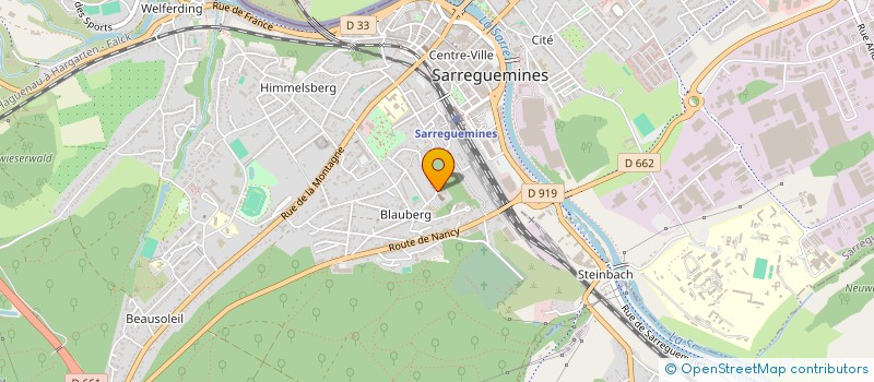localisation de l'entreprise NOTRE DAME DU PERPETUEL SECOURS DU BLAUBERG  SARREGUEMINES