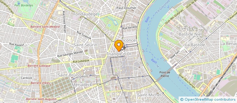 localisation de l'entreprise NOTRE DAME EGLISE à BORDEAUX