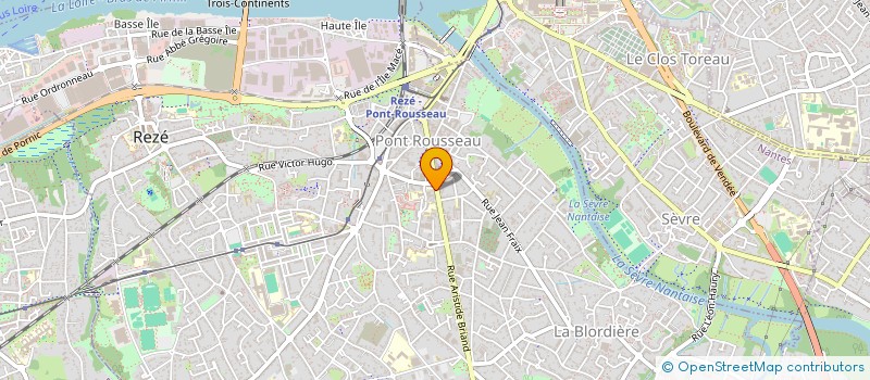 localisation de l'entreprise NOTRE-DAME INITIATIVE JEUNES à REZE