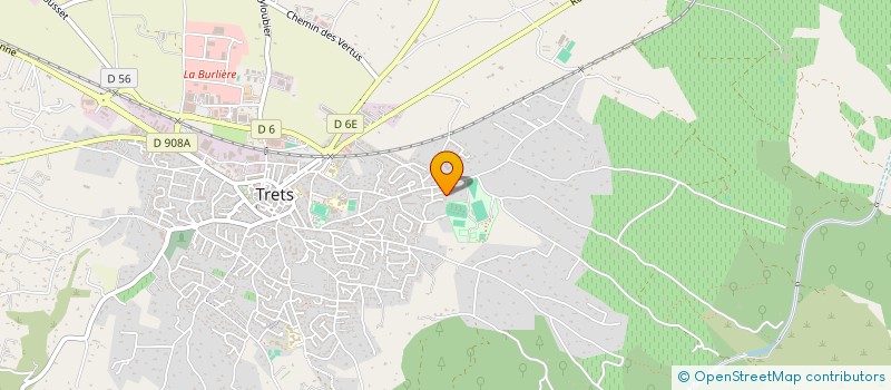 localisation de l'entreprise NOTRE ECOLE MONTESSORI à TRETS
