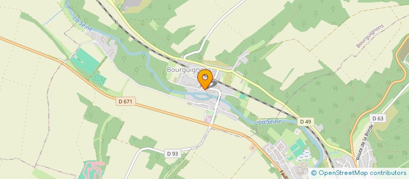 localisation de l'entreprise NOTRE EQUILIBRE  BOURGUIGNONS