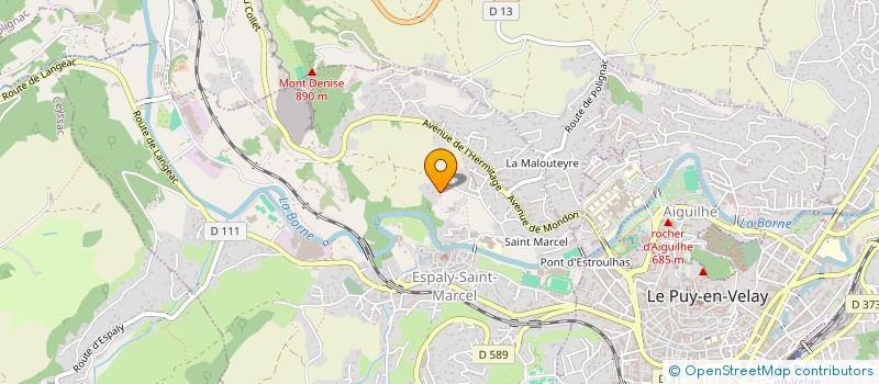 localisation de l'entreprise NOTRE ERABLO  ESPALY-SAINT-MARCEL