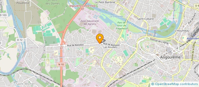 localisation de l'entreprise NOTRE FACADE à ANGOULEME