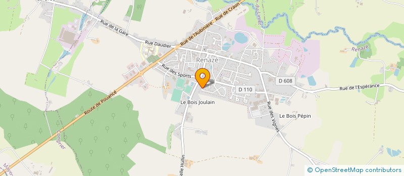 localisation de l'entreprise NOTRE HISTOIRE, LEUR MEMOIRE  RENAZE