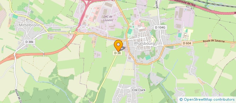 localisation de l'entreprise NOTRE HOME  PHALSBOURG