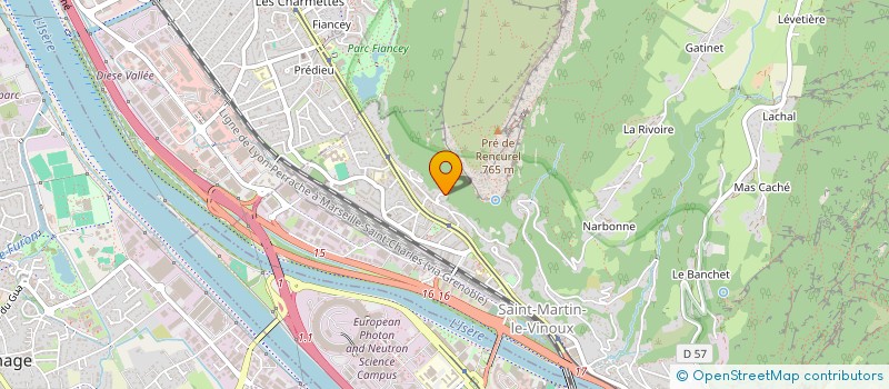 localisation de l'entreprise NOTRE JASMIN ETOILE  SAINT-MARTIN-LE-VINOUX