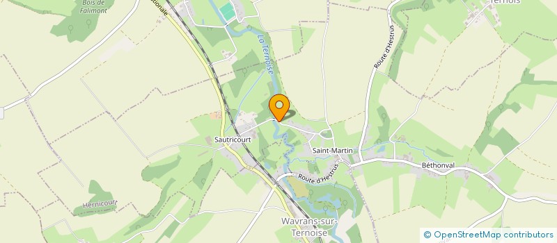 localisation de l'entreprise NOTRE MALPERTUUS (NM)  HUMIERES