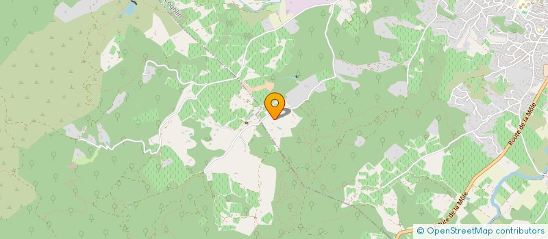 localisation de l'entreprise NOTRE NID  COGOLIN
