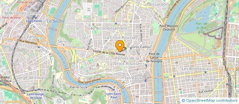 localisation de l'entreprise NOTRE PART A DIE à LYON