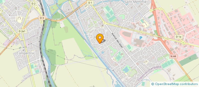 localisation de l'entreprise NOTRE PASSION C'EST CHALONS ET SON AGGLOMERATION à CHALONS-EN-CHAMPAGNE