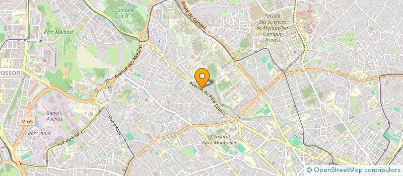 localisation de l'entreprise NOTRE PELLIER à MONTPELLIER
