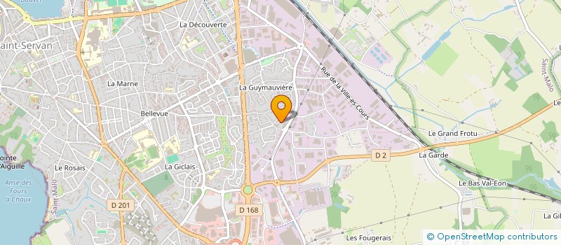 localisation de l'entreprise NOTRE PTIT COIN COIN MALOUIN  SAINT-MALO