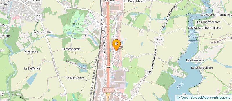 localisation de l'entreprise NOTRE RIGUEUR AU SERVICE DE LA JUSTICE à LA ROCHE-SUR-YON