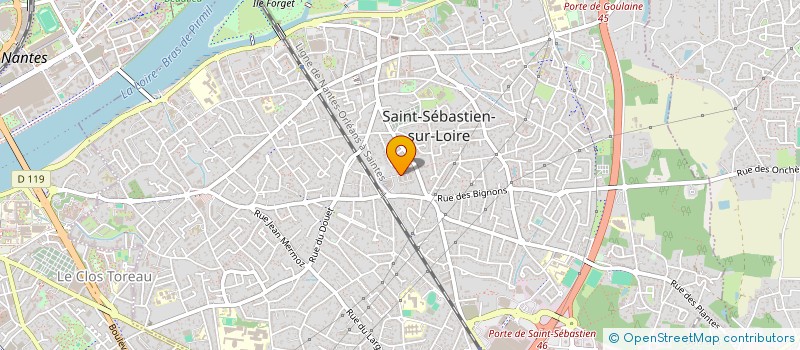 localisation de l'entreprise NOTRE SHARADE EN LEX à SAINT-SEBASTIEN-SUR-LOIRE