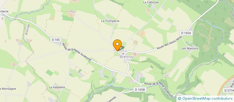 localisation de l'entreprise NOTRE SIMPLE VIE  BREMOY