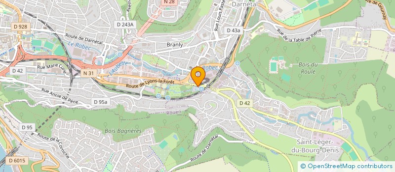 localisation de l'entreprise NOTRE TERROIR FRANCAIS  DARNETAL