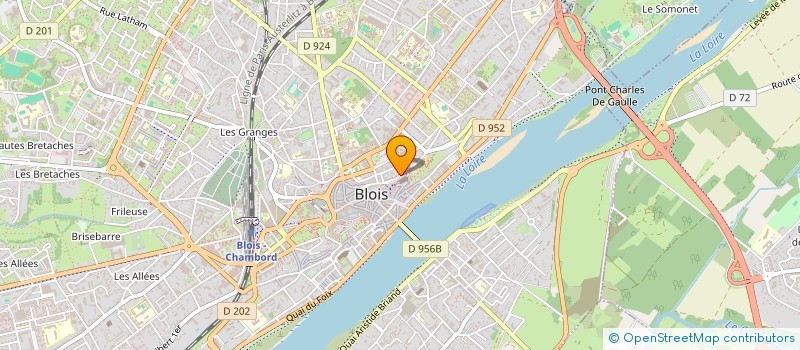 localisation de l'entreprise NOTRE VIE JOURNAL  BLOIS