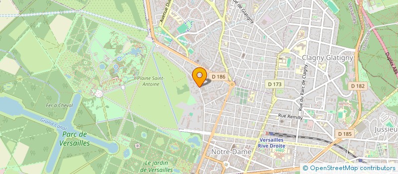 localisation de l'entreprise NOTRE VIEILLESSE PARTAGEE à VERSAILLES